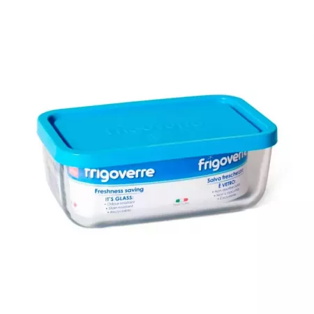 Fiambrera de vidrio hermética 370 cl, apta microondas Fiambrera de vidrio hermética 370 cl, apta microondas