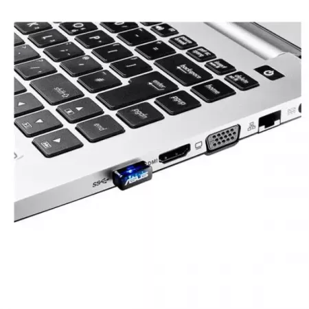 Adaptador Wireless Asus USB-N10 Nano: WiFi Rápida y Compacta Adaptador Wireless Asus USB-N10 Nano: WiFi Rápida y Compacta