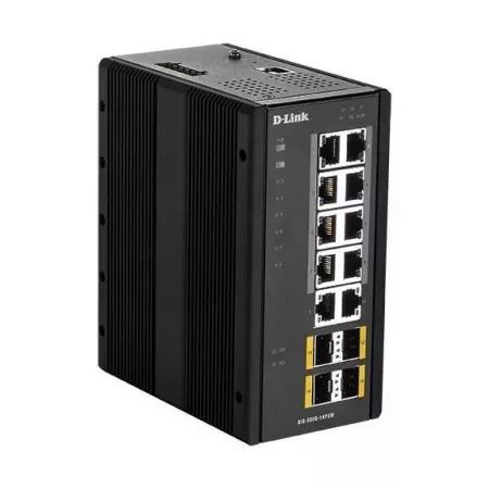 D-Link Switch Industrial 14 Puertos con PoE Gestionado D-Link Switch Industrial 14 Puertos con PoE Gestionado