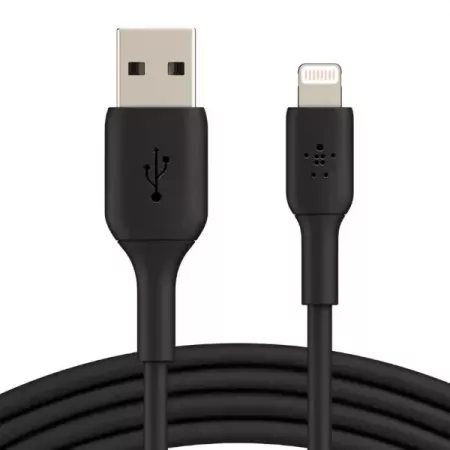 Belkin Cable PVC A-LTG 3m Negro - Alta Durabilidad Belkin Cable PVC A-LTG 3m Negro - Alta Durabilidad