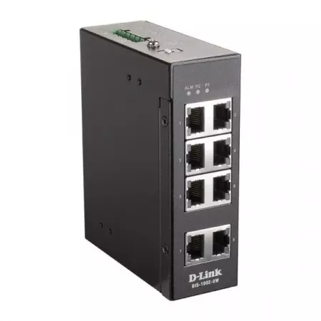 Switch D-Link 8 Puertos 10/100: Conexión Estable y Rápida Switch D-Link 8 Puertos 10/100: Conexión Estable y Rápida