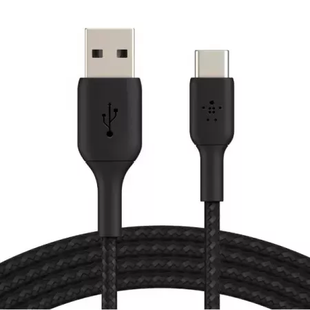 Belkin Cable USB-C 3m Negro - Duradero y Carga Rápida Belkin Cable USB-C 3m Negro - Duradero y Carga Rápida