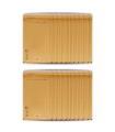 Tradineur - Pack de 20 sobres acolchados de burbujas - N.º 12 - Fabricados en papel - Ideal para sus envíos con total seguridad - 22,5 x 14 cm - Color Marrón