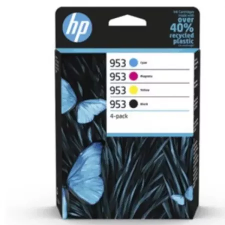 HP Tinta 953 CMYK Alta Capacidad para Impresiones Vibrantes HP Tinta 953 CMYK Alta Capacidad para Impresiones Vibrantes