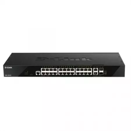 D-Link Switch Administrado 24 Puertos Gigabit + 2 10GE D-Link Switch Administrado 24 Puertos Gigabit + 2 10GE