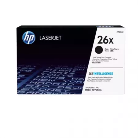HP Cartucho Tóner LaserJet 26X Negro Original Alto Rendimiento HP Cartucho Tóner LaserJet 26X Negro Original Alto Rendimiento