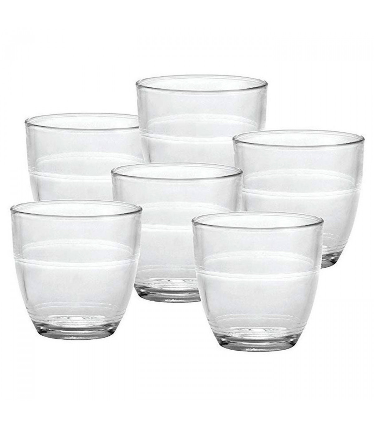 Aliado patrimonio despreciar Set de 6 vasos de cristal para chupitos, resistentes al choque térmico,  ligeros, aptos para lavavajillas, microondas (9 cl, 6 x