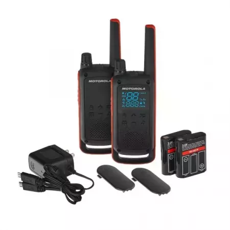 Walkie Talkies Motorola T82 IPX2 – Resistentes y Seguros Walkie Talkies Motorola T82 IPX2 – Resistentes y Seguros