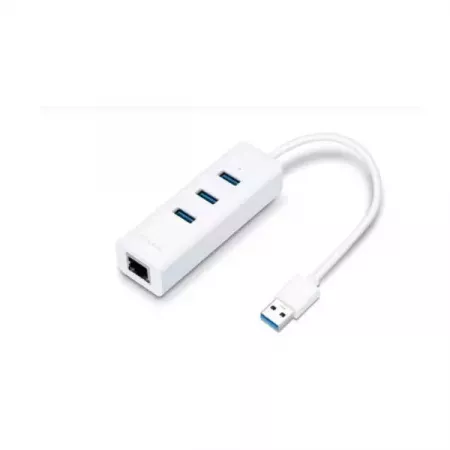 TP-LINK Adaptador Gigabit + 3 USB 3.0 - Conexión Potente TP-LINK Adaptador Gigabit + 3 USB 3.0 - Conexión Potente