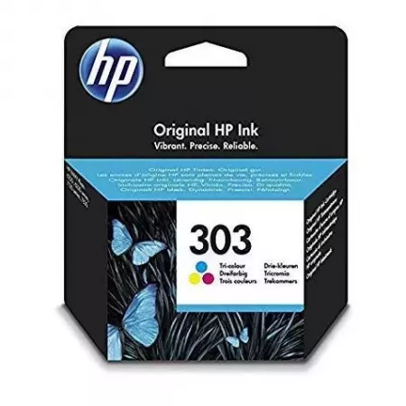 Cartucho HP 303 Tricolor Calidad Premium para Impresiones Vivas Cartucho HP 303 Tricolor Calidad Premium para Impresiones Vivas