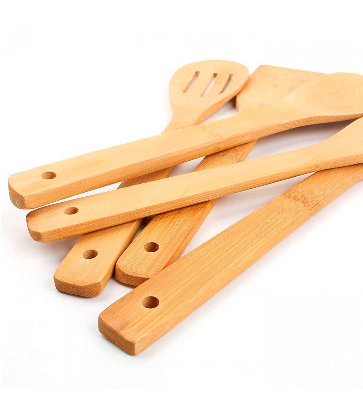 https://tradineur.com/47792-superlarge_default/set-de-5-utensilios-de-cocina-madera-de-bambu-30-cm-con-soporte-de-16-x-10-x-10-cm-cucharas-y-espatulas-ranuradas-y-lisas-con-ag.jpg