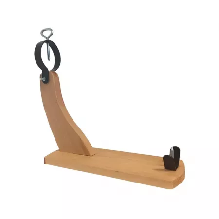 Soporte Jamonero Góndola Madera Natural – Fácil Montaje Soporte Jamonero Góndola Madera Natural – Fácil Montaje