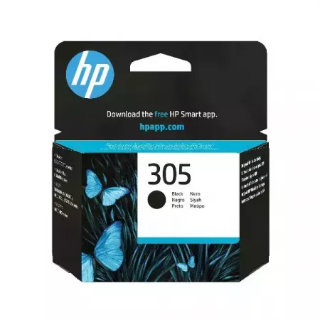 HP Cartucho Tinta Negra 305 - Alta Capacidad y Calidad Pro HP Cartucho Tinta Negra 305 - Alta Capacidad y Calidad Pro