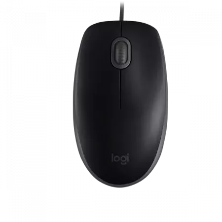 Logitech B110 Silent Negro: Ratón Óptico Ambidiestro USB Logitech B110 Silent Negro: Ratón Óptico Ambidiestro USB