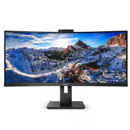 Monitor Curvo Philips 34" VA WQHD con USB-C y RJ45 Monitor Curvo Philips 34" VA WQHD con USB-C y RJ45
