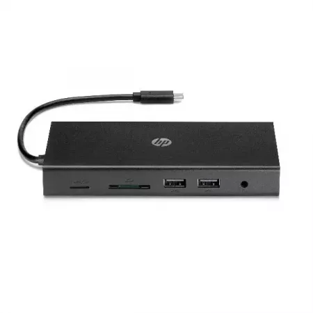 HP Travel USB-C Hub | Conexión Múltiple Fácil y Rápida HP Travel USB-C Hub | Conexión Múltiple Fácil y Rápida