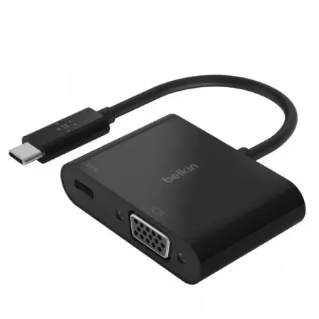 Adaptador Belkin USB-C a VGA con Carga Rápida – Tienda Online Adaptador Belkin USB-C a VGA con Carga Rápida – Tienda Online