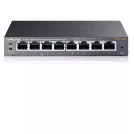 TP-LINK TL-SG108PE Switch Gigabit 8 Puertos PoE Sobremesa TP-LINK TL-SG108PE Switch Gigabit 8 Puertos PoE Sobremesa