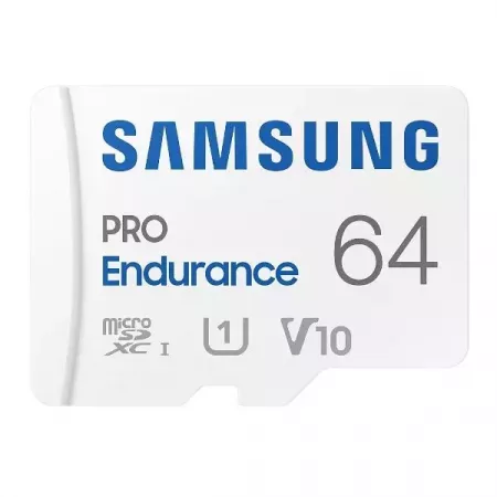 Samsung MicroSD PRO Endurance 64GB - Resistencia y Rendimiento Samsung MicroSD PRO Endurance 64GB - Resistencia y Rendimiento