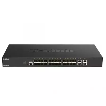 D-Link Switch Gestionado 24 puertos SFP+ 10G y 4x10G Base-T D-Link Switch Gestionado 24 puertos SFP+ 10G y 4x10G Base-T