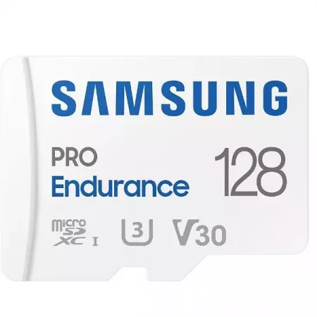 Samsung MicroSD PRO Endurance 128GB - Alta Resistencia y Velocidad Samsung MicroSD PRO Endurance 128GB - Alta Resistencia y Velocidad