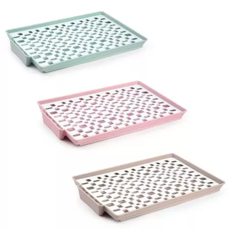Escurrevasos plástico resistente 40x27 cm, colores surtidos Escurrevasos plástico resistente 40x27 cm, colores surtidos