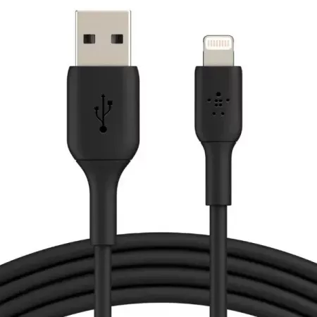 Belkin Pack 2 Cables Lightning USB-A 1M – Durables y Fiables Belkin Pack 2 Cables Lightning USB-A 1M – Durables y Fiables