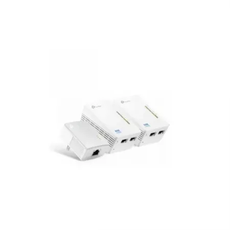 TP-LINK Kit Extensor AV600 Powerline WiFi 300Mbps 3 Elementos TP-LINK Kit Extensor AV600 Powerline WiFi 300Mbps 3 Elementos