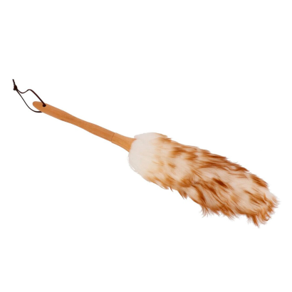 Tradineur - Plumero de plumas de avestruz 70 cm, mango de plástico con  agujero, plumero atrapapolvo, plumas suaves, reutilizable