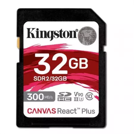 Kingston Tarjeta SDXC 32GB UHS-II U3 Alta Velocidad Kingston Tarjeta SDXC 32GB UHS-II U3 Alta Velocidad