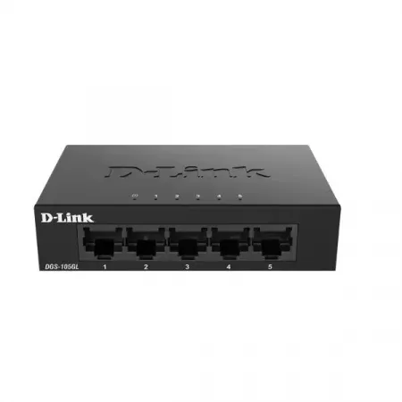 D-Link Switch Gigabit 5 Puertos Metal | Conexión Rápida D-Link Switch Gigabit 5 Puertos Metal | Conexión Rápida