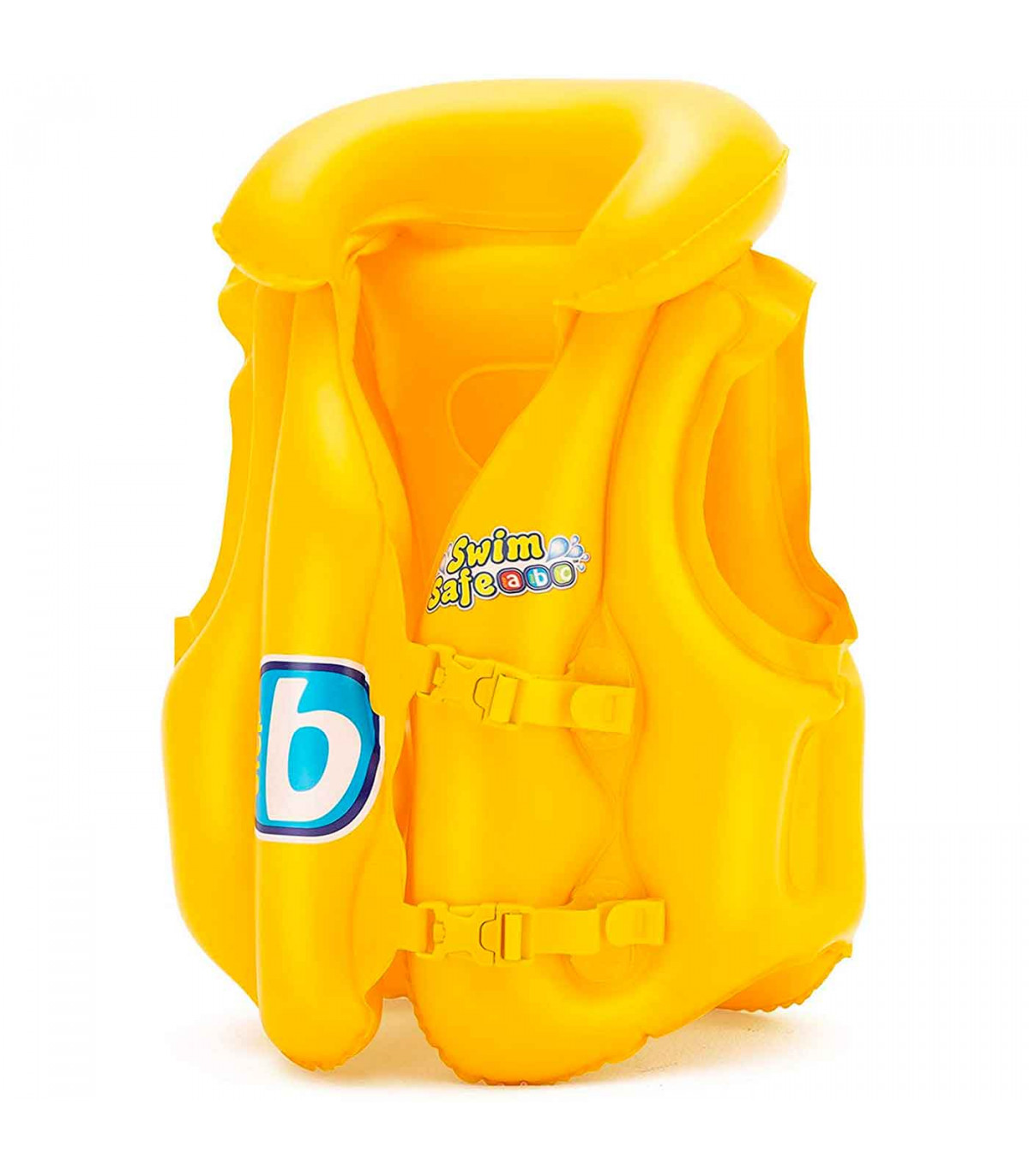 Tradineur - Chaleco hinchable infantil, incluye hebillas ajustables, inflable y 3 cámaras de playa, piscina