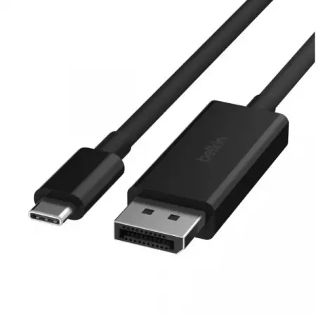 Belkin Cable USB-C a DisplayPort 1.4 2m Ultra HD Rápido Belkin Cable USB-C a DisplayPort 1.4 2m Ultra HD Rápido