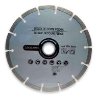 Tradineur - Plato/disco Corte para piedra - Disco para corte de piedra, hormigón, ladrillo - Accesorio de herramienta - Diámetro 18 cm - 8600 rpm.