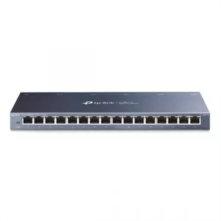Switch TP-LINK TL-SG116 16 Puertos Gigabit RJ45 Fácil Uso