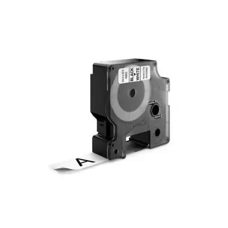 Cinta Adhesiva Dymo D1 19mmx7m Negro/Blanco Calidad Top Cinta Adhesiva Dymo D1 19mmx7m Negro/Blanco Calidad Top