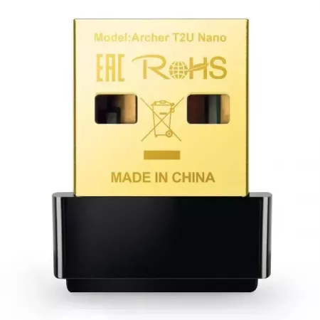 TP-LINK Archer T2U Nano AC600 Wi-Fi USB Adapter Rápido TP-LINK Archer T2U Nano AC600 Wi-Fi USB Adapter Rápido