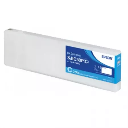 Cartucho Epson Cyan SJIC30P para ColorWorks C7500G Premium Cartucho Epson Cyan SJIC30P para ColorWorks C7500G Premium
