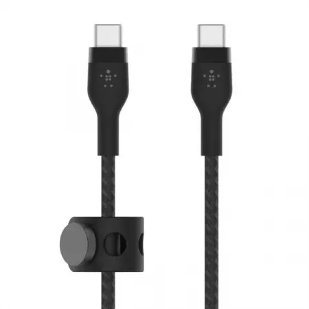 Cable USB-C Belkin 1M Negro Resistente y Duradero Cable USB-C Belkin 1M Negro Resistente y Duradero