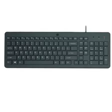 Teclado Cableado HP 150 Euro – Cómodo y Duradero Teclado Cableado HP 150 Euro – Cómodo y Duradero