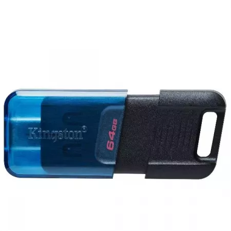 Kingston USB-C 64GB DataTraveler 80M – Transferencia Rápida Kingston USB-C 64GB DataTraveler 80M – Transferencia Rápida