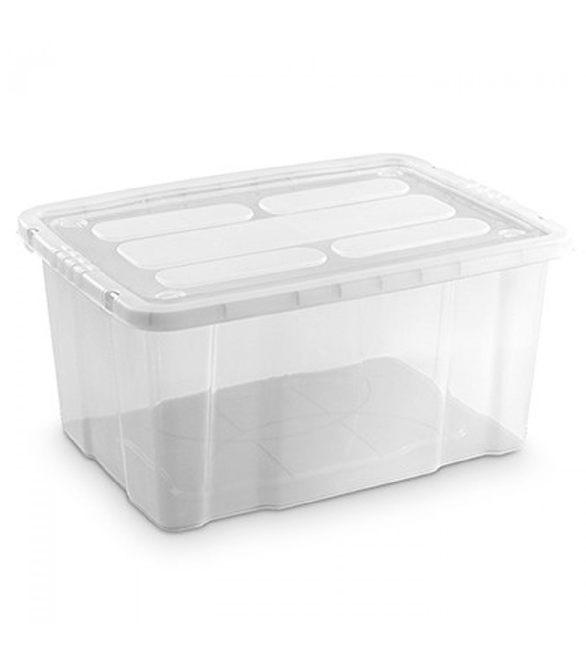  Zerdyne Caja de plástico transparente con tapa, 10 L : Todo lo  demás