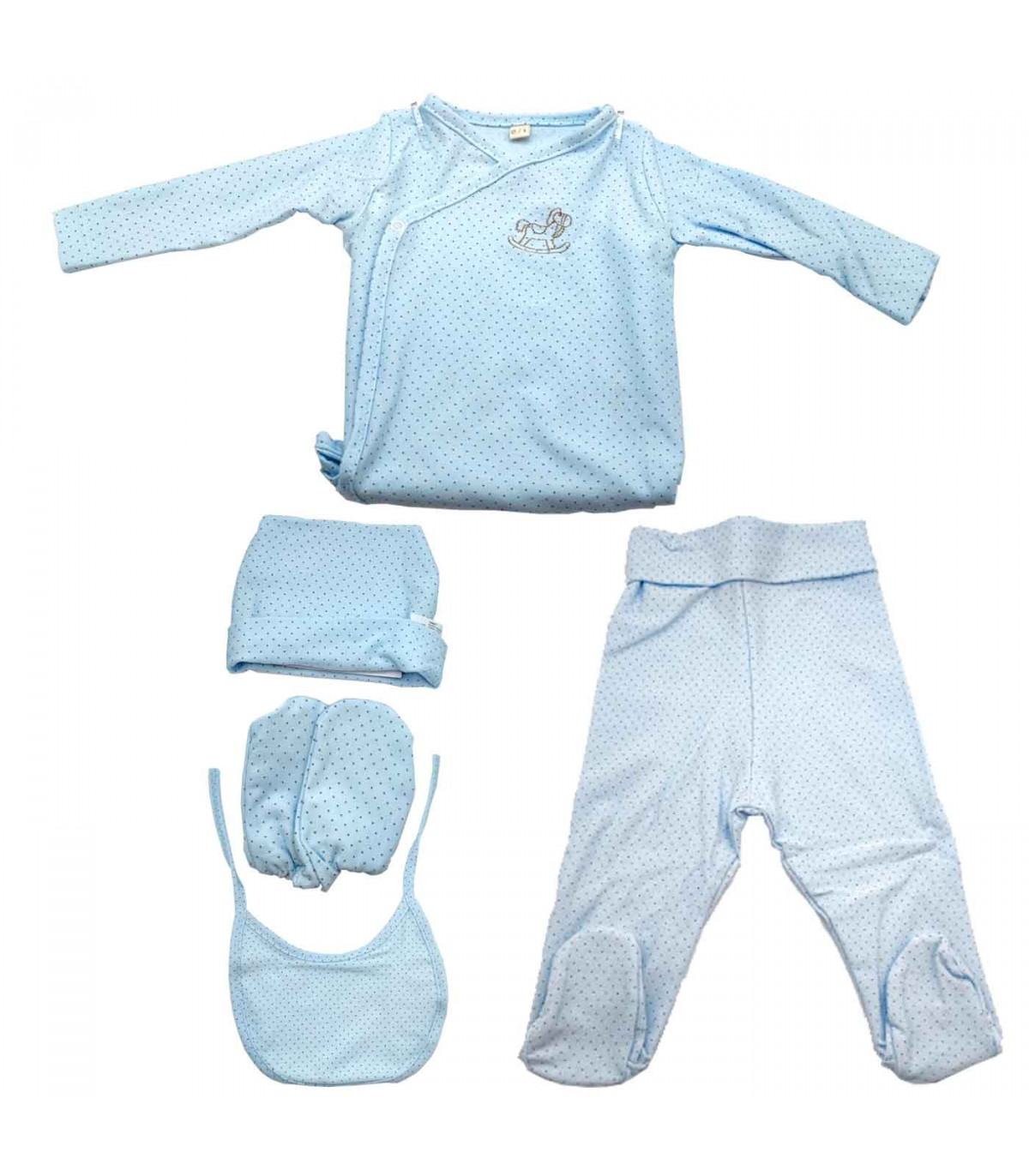 Set Primera Puesta 5 Piezas Zoo Azul - Regalos para recién nacidos  Ropa  de bebe recien nacido, Primera puesta bebe, Ropa para bebe varones