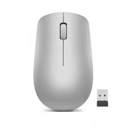 Lenovo Mouse Inalámbrico 530 Plata - Precisión y Estilo Lenovo Mouse Inalámbrico 530 Plata - Precisión y Estilo