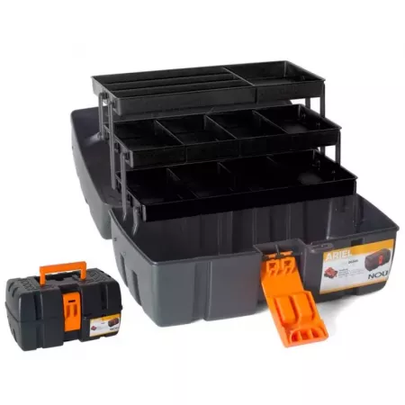 Caja de Herramientas Práctica 3 Bandejas - Tamaño Ideal Caja de Herramientas Práctica 3 Bandejas - Tamaño Ideal