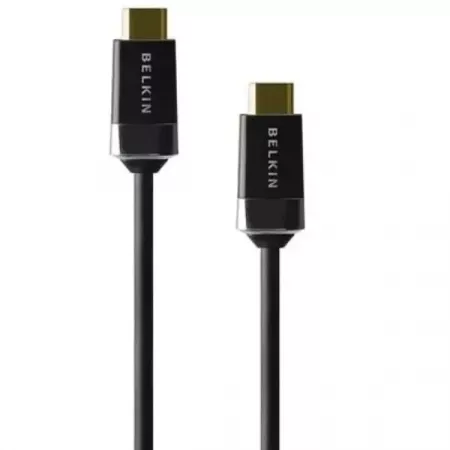 Belkin Cable HDMI 2M Alta Velocidad con Conectores Dorados Belkin Cable HDMI 2M Alta Velocidad con Conectores Dorados