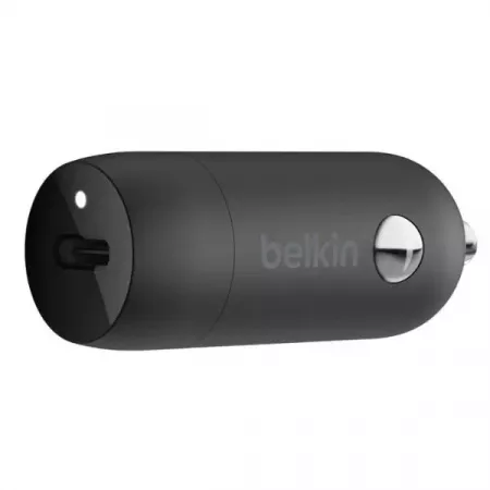 Belkin Cargador Coche USB PD 30W Negro – Carga Rápida Belkin Cargador Coche USB PD 30W Negro – Carga Rápida