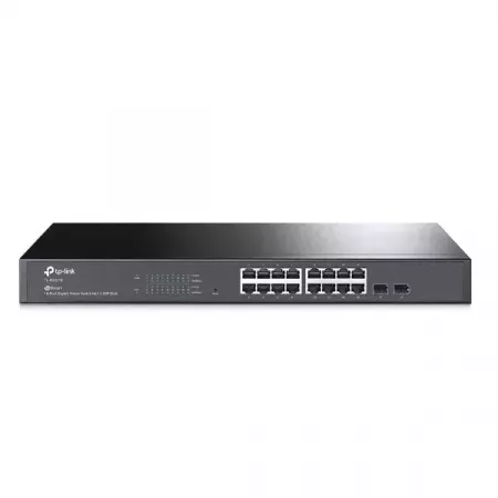 TP-LINK JetStream Switch Gigabit 16 Puertos - Alta Velocidad TP-LINK JetStream Switch Gigabit 16 Puertos - Alta Velocidad
