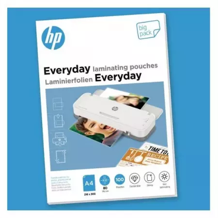 Láminas HP Everyday A4 80 Mic para Laminado Profesional Láminas HP Everyday A4 80 Mic para Laminado Profesional