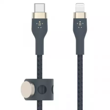 Belkin Cable USB-C a Lightning 1m Negro Resistente y Rápido Belkin Cable USB-C a Lightning 1m Negro Resistente y Rápido